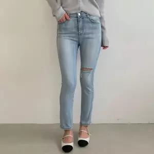 빅사이즈 503 브러쉬칼구제스판팬츠 DCAT986