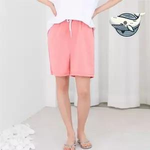 ONM 편안한 여름 홈웨어 밴드 반바지 일상 실내복