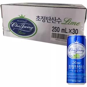 일화 초정탄산수 라임탄산음료 250ml, 250ml, 30개