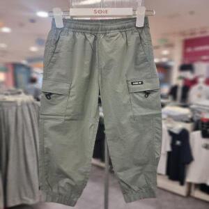 주)소이 세이브존01 여름 카고 쿨 스판조거바지 24M0236