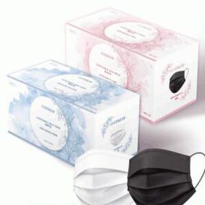 덴탈 마스크 일회용 블랙 위프레시 단체 100매. 200매