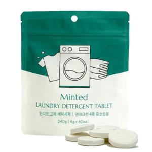 [민티드] 고체효소세제 60정