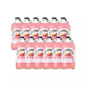 분다버그 호주 프리미엄 자연발효 과즙탄산 핑크자몽 375ml x 12ea