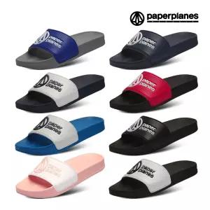 페이퍼플레인 남성 슬리퍼 아쿠아 여름 스포츠 샌달 쿠션 사무실 실내화 PP1471
