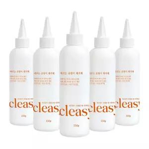 퓨어네이처 클이지 바르는 곰팡이제거제 250g 5개 젤타입 곰팡이방지제 욕실 벽지 줄눈 주방 베란다