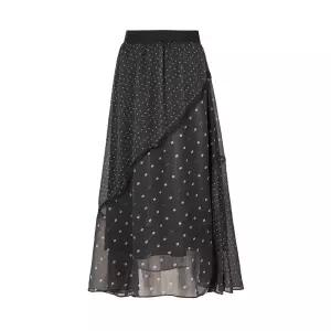 [샤트렌]도트포인트 쉬폰 롱 스켜트_HCDFSK201 HCDFSK201