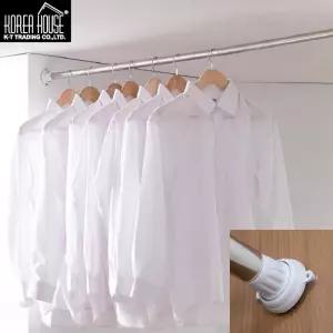 (특대형) KT 스텐 다용도 압축봉/빨래봉/샤워/커튼봉/행거/옷장/압축/커텐봉/미니/봉/옷걸이/조절형압축봉