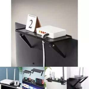 모니터거치대 공유기받침대 선반트레이/선반/모니터/파티션/침대/거치대/수납/걸이/공유기/셋톱/박스/상단