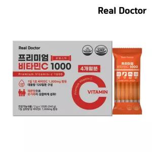 [4개월분]리얼닥터 프리미엄 비타민C 1000 120포 1개