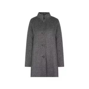 [크로커다일레이디]차이나넥 체크 핸드메이드 코트_CLDWCT104