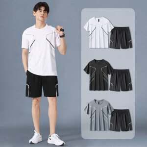 남자 시원한운동복 러닝 테니스 헬스 트레이닝복세트
