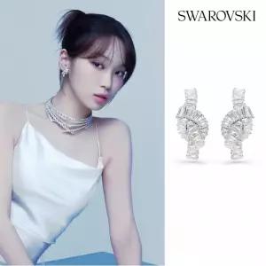 [/본사정품] Matrix 바게트 컷 로듐 귀걸이 5727040