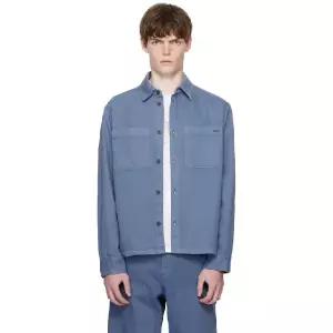 아페쎄 블루 레온 셔츠 252252M192025