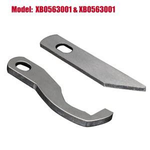 2PC SERGER KNIFE 1034D XB 1134D 블레이드 BROTHER 엑스 하부 오버록 929D 재봉 액세서리용 상부 0563001 77683001 925D