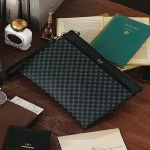 닥스 액세서리 25FW [클러치][LOUIS BRIDGE][루이스브릿지] 블랙 DD 패턴 DBBA5F467BK