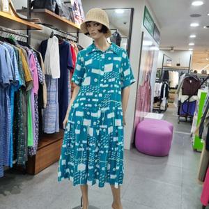 베네통/애플아울렛/마 100% 빅리체 원피스/BAOP03441