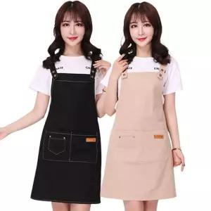 예쁜 포켓 방수앞치마 바리스타 주방 면앞치마 앞치마/방수/카페/미용실/생활/작업/쉐프/까페