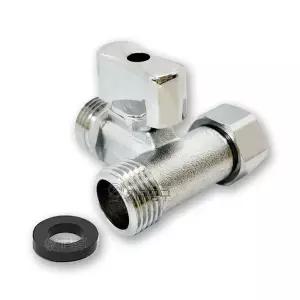 신주 T 밸브 세탁기 수도꼭지 비데 욕실 화장실 세면대 연결 수전 어댑터 T밸브 황동