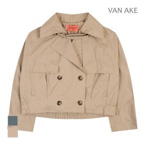 [반에이크] 더블버튼 숏 트렌치 코트_VB3XBBUD01A
