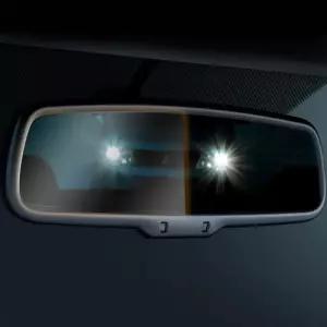 올뉴K3 룸미러 유리 라이트 빛번짐 스크래치 보호 방지 투명 필름 튜닝용품