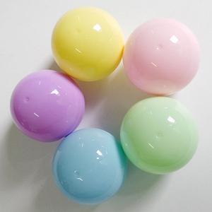 공캡슐 뽑기캡슐통 랜덤 파스텔 컬러뽑기캡슐 뽑기공 10P 알록달록 이벤트볼 로또뽑기캡슐 랜덤뽑기공