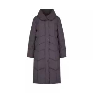 [올리비아하슬러]니트 카라 패치 롱다운_OHDWDW205 OHDWDW205