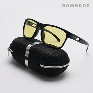 자외선차단 야간운전 변색 가벼운 눈부심방지 선글라스 안경 야간 운전 옐로우 편광 편광선글라스 빛번짐