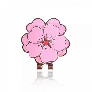 턴트골프 벚꽃 볼마커 체리블로썸 벚꽃햇클립 이중꽃잎볼마커 벗꽃 봄꽃 꽃볼마커 체리