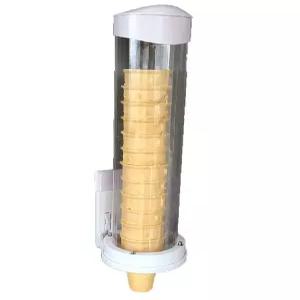 아이스크림콘 디스펜서 홀더 투명 아크릴 뷔페 과자 카페