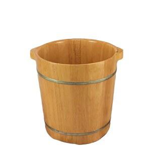 히노끼 족욕통 마사지 무도장 24cm 바스켓 보이로 반원형 네일샵 40cm