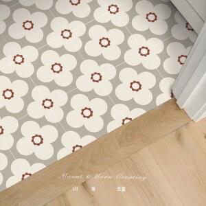 현관 리폼 보닥타일 주방 타일스티커 엔틱 스티커 자점 부엌 장치 혁신 천정 크리스탈