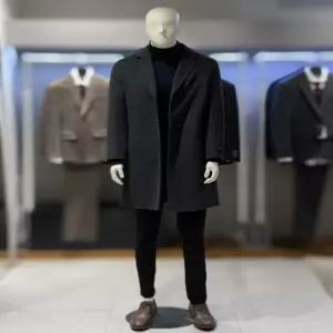 [트루젠][트루젠] 트루젠 (역시즌극소량) 다크그레이 캐시미어플러스 핸드메이드 남자코트 2244CL230610 (P