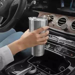 캠핑 대용량 이중단열 스텐실버 드라이버텀블러 600ml