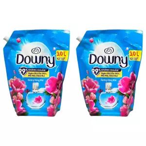 다우니 베트남 고농축 섬유유연제 대용량 향기 오래가는 동남아향 직수입 선라이즈 프레쉬 리필 3L 2개