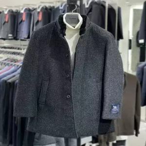 [트루젠][트루젠] 트루젠 (모피탈부착) 이태리수입 구스다운 프리미엄 울블랜드 패딩코트 2444CL500460 (P0