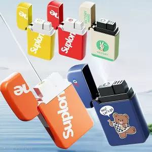 지포 라이터 물총 특이한 미니 수동 라이타 장난감