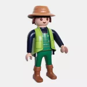 마이플랜트 레츄자 플레이모빌 XXL 피규어 조끼 정원사 인테리어 소품 대형 피규어 가드닝 장식