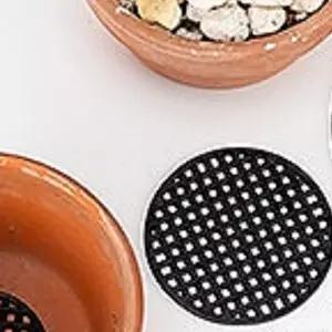 화분 깔 망 13개/화분깔망/깔망/거름망/흙망/화분망/물빠짐망/분갈이/배수/화분용/분갈이망/화분걸름망/흙