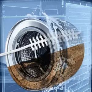 세탁기 틈새청소 스틱 청소솔 청소브러쉬 건조기청소 화이트