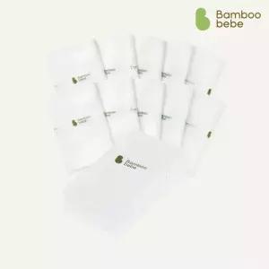 [밤부베베] 시그니처 입소문 세트(베이직) (거즈 퓨어 10p + 사각기저귀 퓨어 5p)