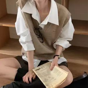 [제작] 기본이지 루즈핏 니트 베스트 83796 빅사이즈 여성의류