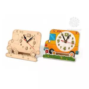 민화샵 교육용 시계만들기 무소음무브먼트(버스)