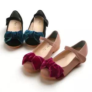 벨벳 리본 여아 공주 키즈메리제인 유아 아기구두