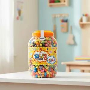 도너랜드 퍼니콘 미니 대용량 벌크 플레이콘 옥수수콘 미술놀이 만들기 (1700알)