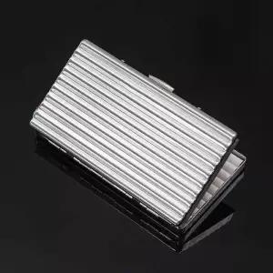 얇은 담배케이스 스틸 소형 흡연 은 에쎄 스테인리스 얇은담배케이스