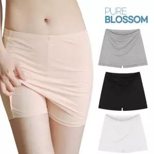 [퓨어블라썸] 에어리 실키 소프트 모달 Y존 커버 2부 속바지 빅사이즈