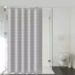 [골드스마일]고급형 욕실 파티션 패브릭 방수 샤워커튼 120X200cm