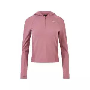 [하프클럽/]SPYDER 여성 트레이닝 반집업 후드 FM1SPJPCNHD252W-DPK