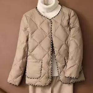 패딩 경량 깔깔이 여성 퀼팅 간절기 누빔 자켓 점퍼