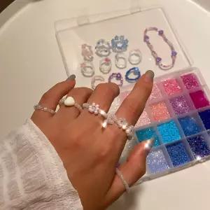 실팔찌만들기키트 파스텔비즈공예 선택안함